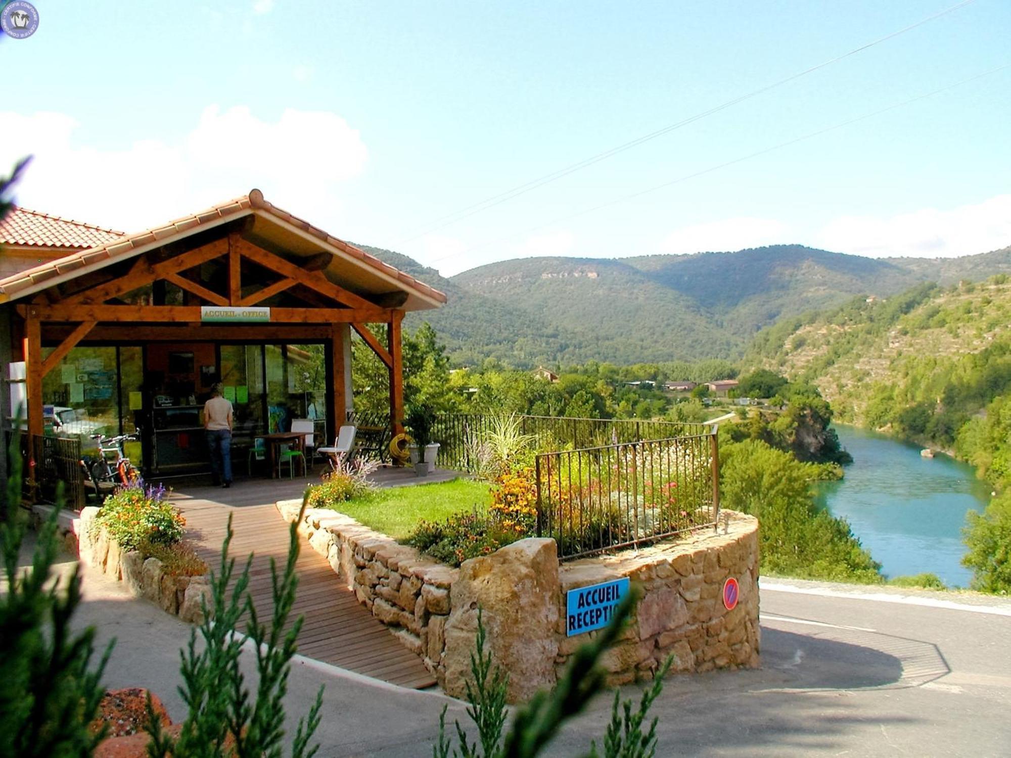 Camping Cascade Aveyron Saint-Rome-de-Tarn Esterno foto