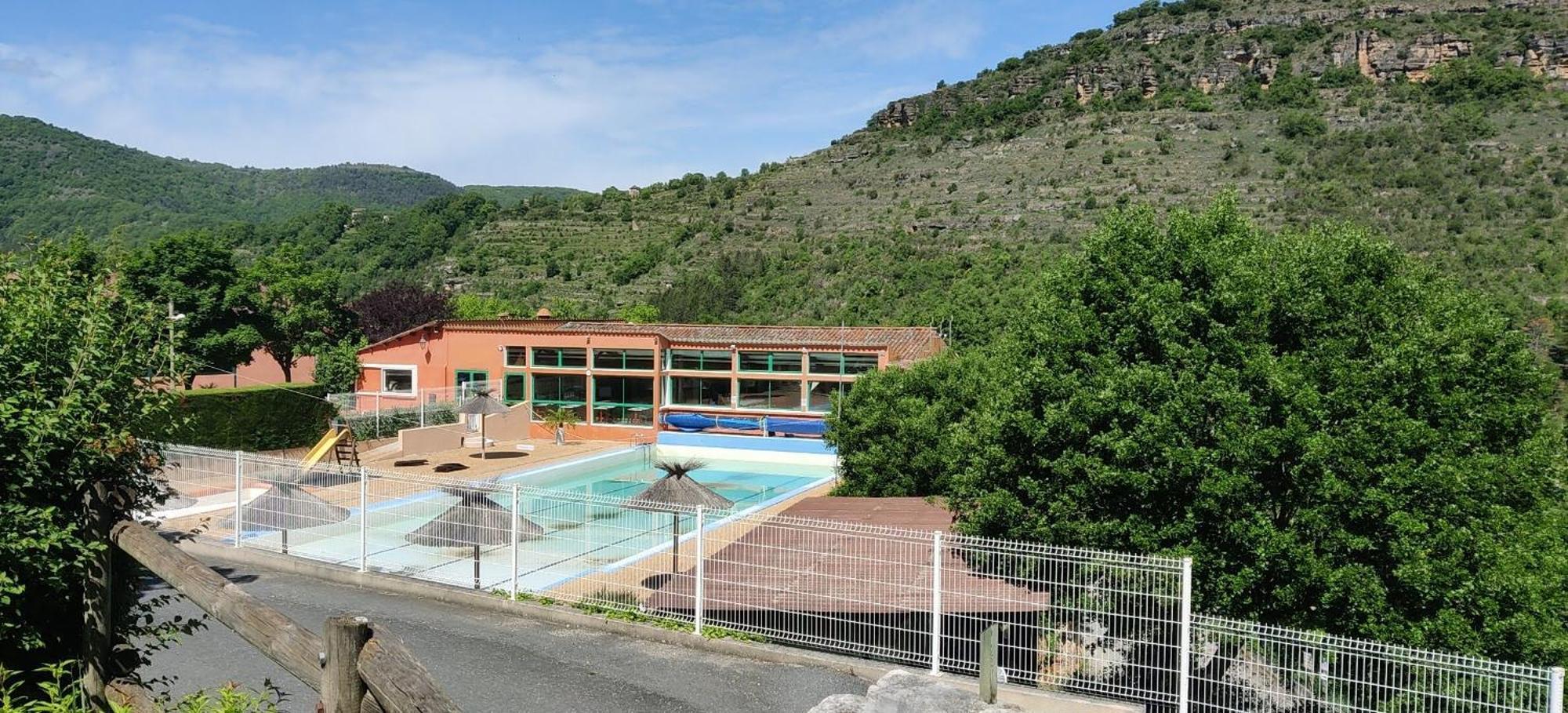 Camping Cascade Aveyron Saint-Rome-de-Tarn Esterno foto